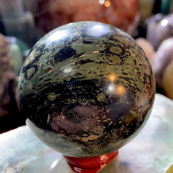 🔥SALE🔥 Kambaba Jasper Crystal Sphere! - Picture 4 of 7